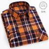 Nuovo in camicia taglia forte 14XL 100% cotone spazzolato manica lunga per uomo vestibilità slim camicia formale tinta unita a quadri morbida elegante