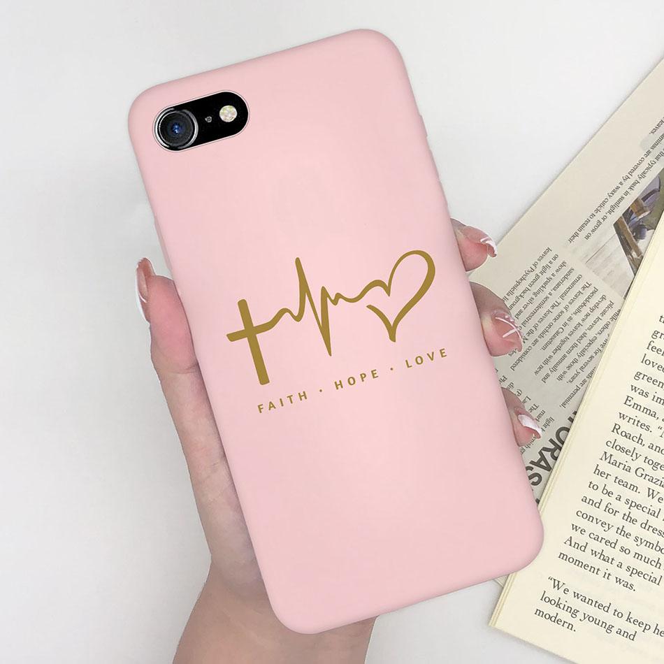 For Apple iPhone 7 8 Plus Back Cover Fashion Pattern Soft Silicone Anti Slip Phone Case For iPhone 7plus 8plus Funda Capa Shell