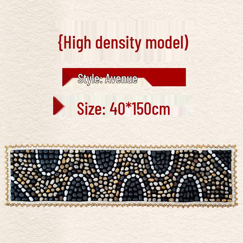 Yuhua Stone Acupressure Foot Massage Mat with Timer for Home Use