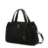 Black Croco Leather Nylon Tote S Dcba6f058bk