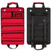 Neue Werkzeugtasche Rolle Werkzeugaufbewahrungstasche Geeignet für Arbeiter Ingenieure Wartungswerkzeuge Camping Abnehmbare Multifunktionstasche Rot