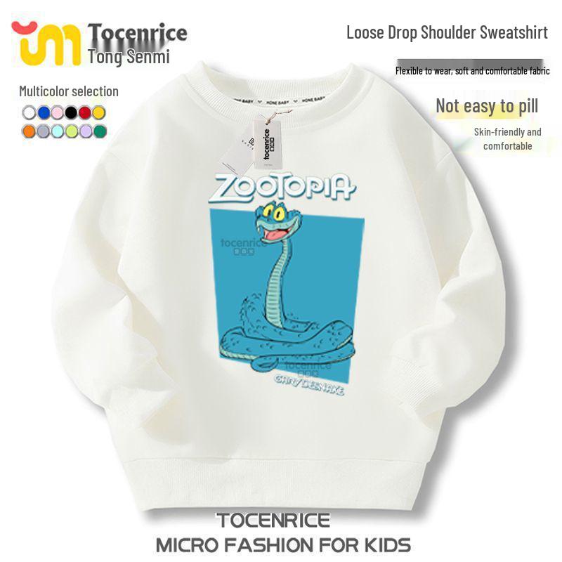 Zootopia 2 Fleece-Kapuzenpullover – Charakterkollektion für lässige Kinderkleidung