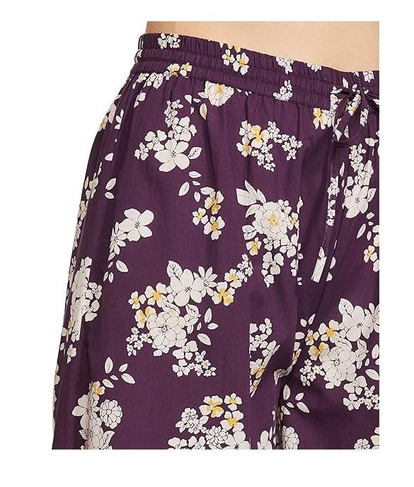 Women's Relaxed Cotton Flared Palazzo (Available In Plus Sizes)