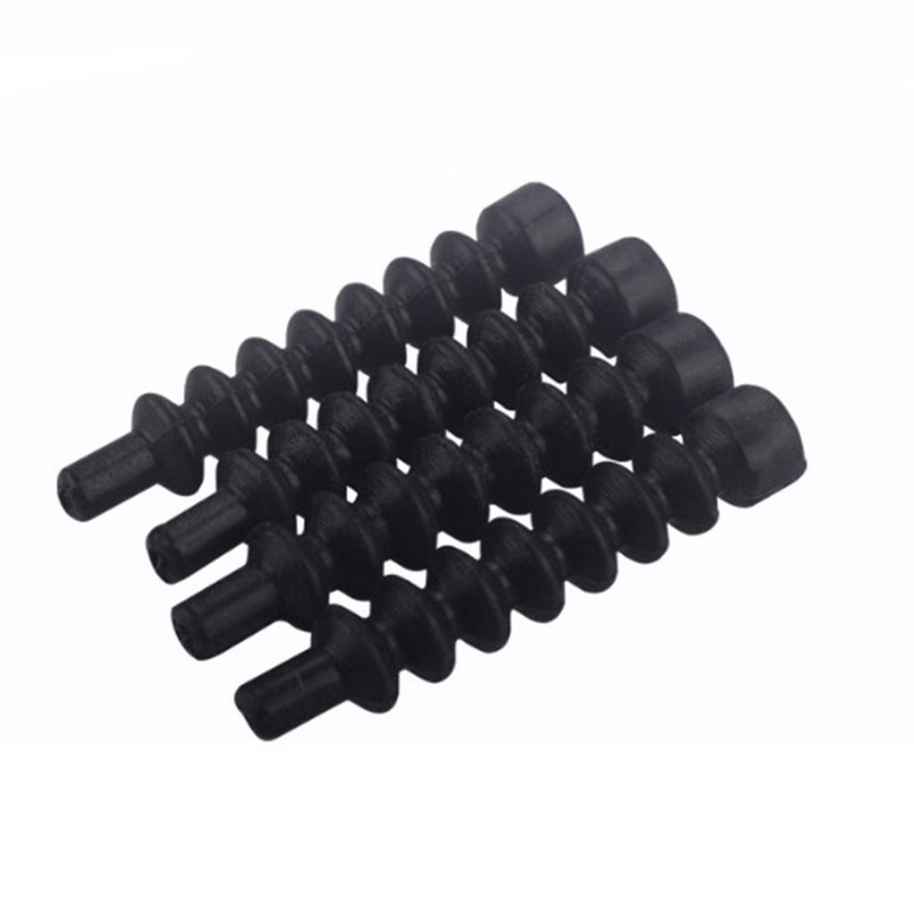 4-pack Cyklar Bromskabel Nudel Dammtät Gummi Vattentät Damask för Bromskabel Nudel Stövel