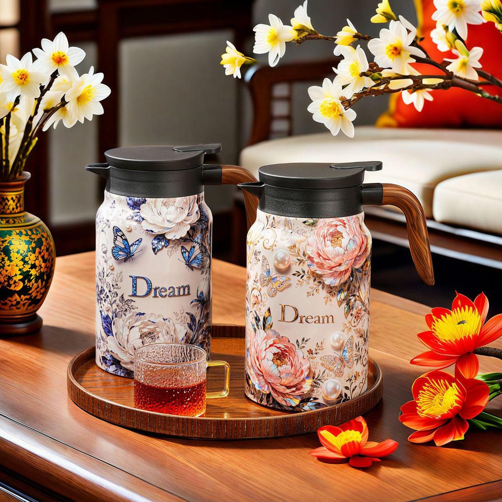 1500ml Stainless Steel Tea Brewing Thermos