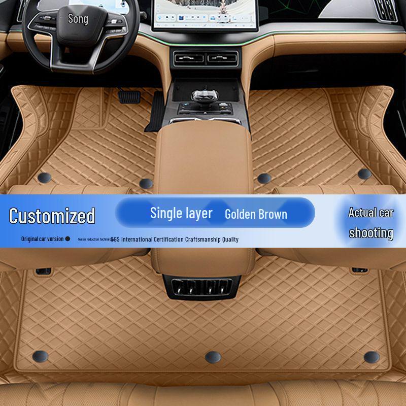 BYD Song L DM-i Floor Mats & Trunk Mat - Starry Sky Blanket Design for 24 Model. 24 Model: Song L DM-i