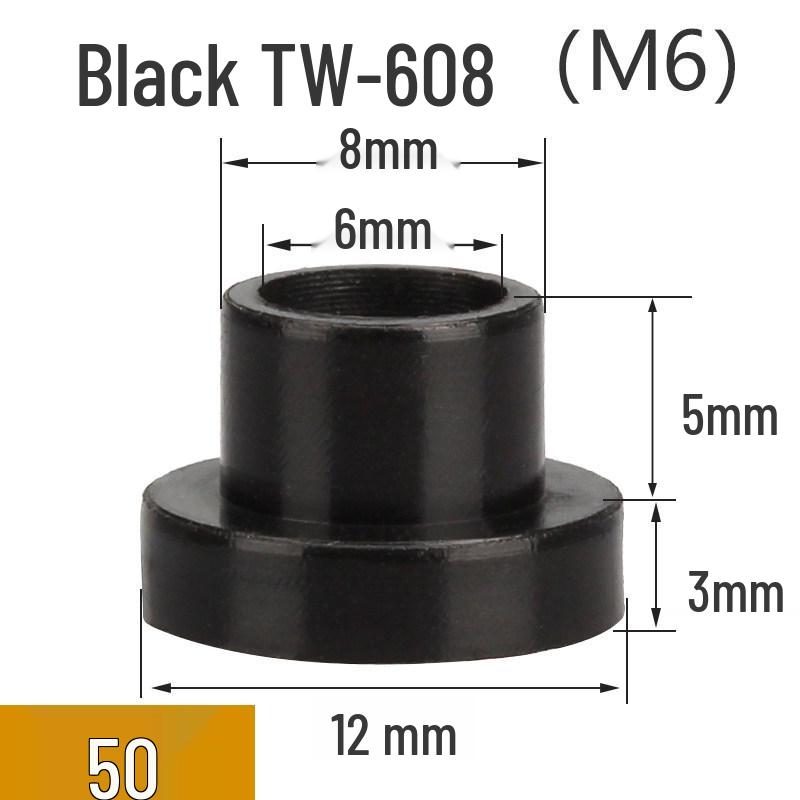 T-shaped Insulating Nylon Washer & Sleeve Assortment for M2-M12 Screws