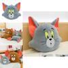 Tom And Jerry Cartoon Plush Cushion Pillow For Office Rest And Sleep