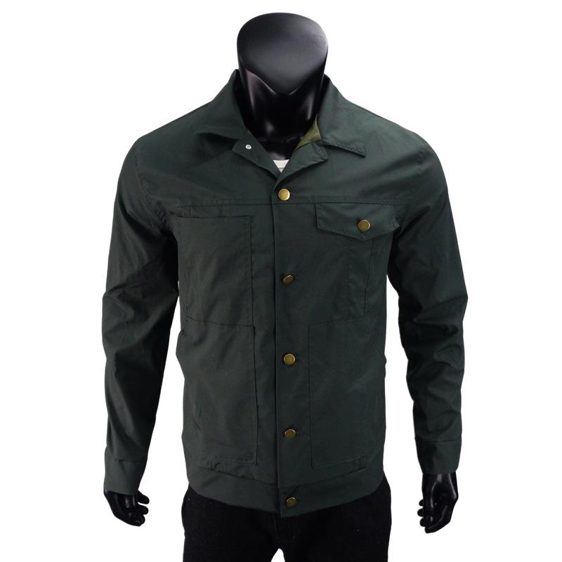 Frühjahr 2025 Herren Retro Mehrknopf Mehrtaschen Klassische Strickjacke Jacke