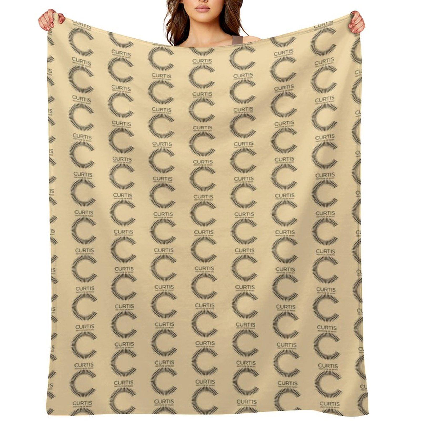 

Curtis Institute of Music Throw Blanket Cute Soft Decorative Sofa For Decorative Sofa Blankets 102x76cm(40x30in)