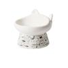 Large Capacity Pet High Foot Bowl Non-slip Dog Food Feeding Basin Ceramic Cat Bowl  Kitten Puppy