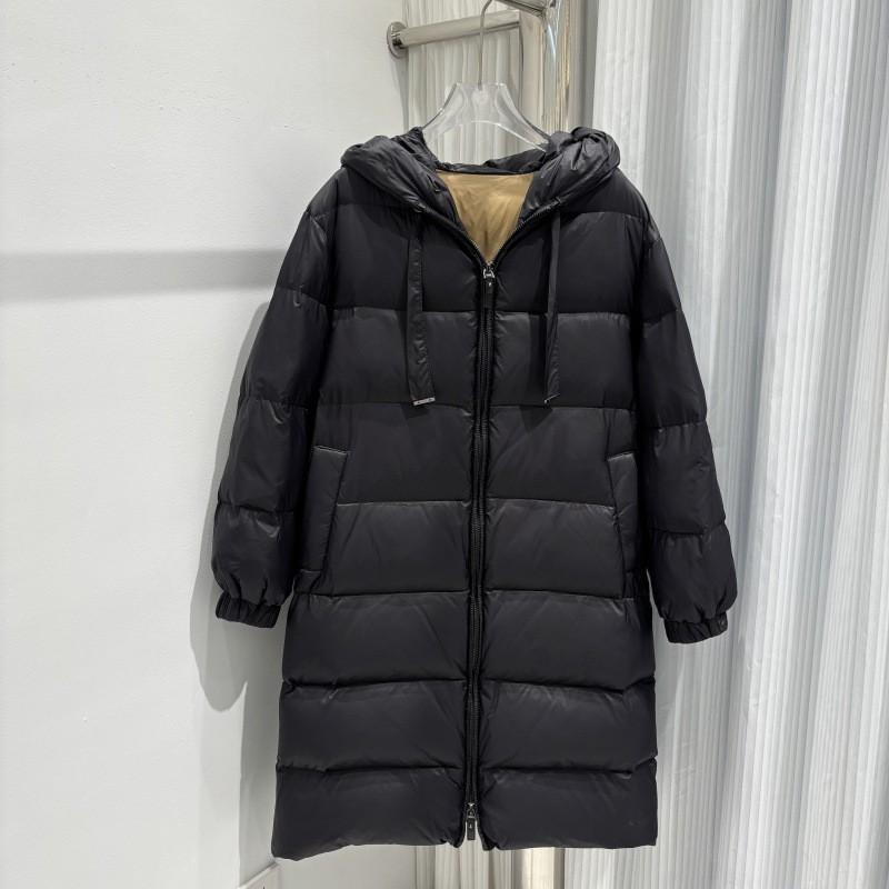 Womens Long Hooded Down Coat Winter Thick Warm Oversized Parka With 50% Duck Fill
