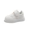 2026 Spring/Autumn Girls' White Sports Sneakers - Stylish High-Top Baby & Student Shoes