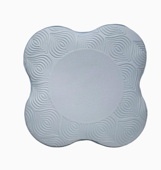 1pc Tpe Yoga Kneeling Mats Thickened Anti Slip Yoga Kneeling Protective Pad Sport Fitness Elbow Knee Mat Knee Flat Support синий