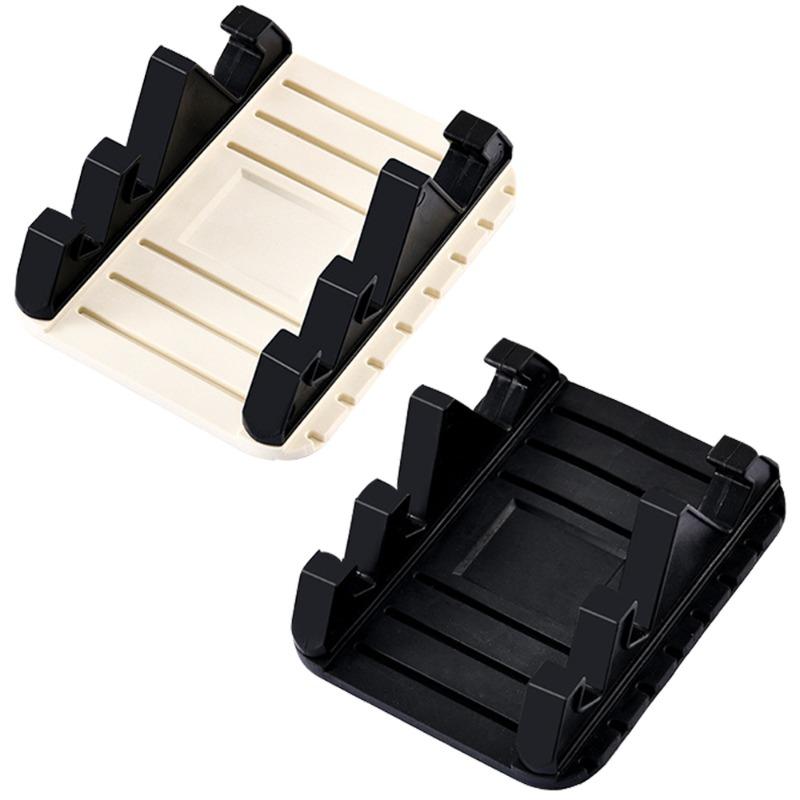 Nový protiskluzový držák telefonu do auta, univerzální držák do auta s navigací na palubní desce, 3C, silikonový držák na mobilní telefon s pevným lepidlem