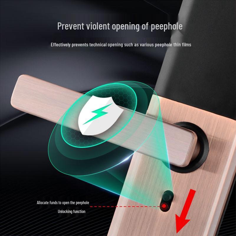 ZUCON F692P Smart Fingerprint Door Lock CN plug (adapter included)