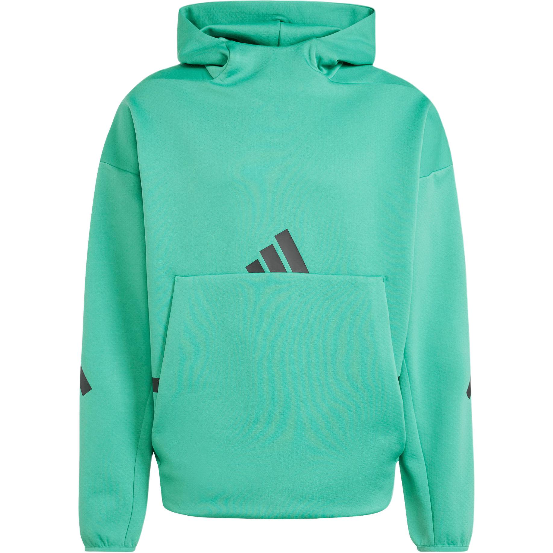 

adidas Men s Mint Green Z.N.E. Hooded Pullover Sweatshirt JD6440 L