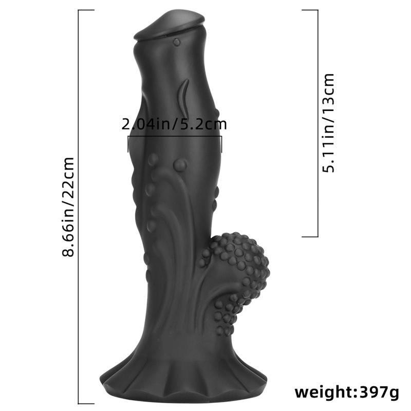 Anal Plug for Women with Soft and Special-shaped G-spot Stimulation Anal Expansion Anal Silicone Penis Simulation Dildo