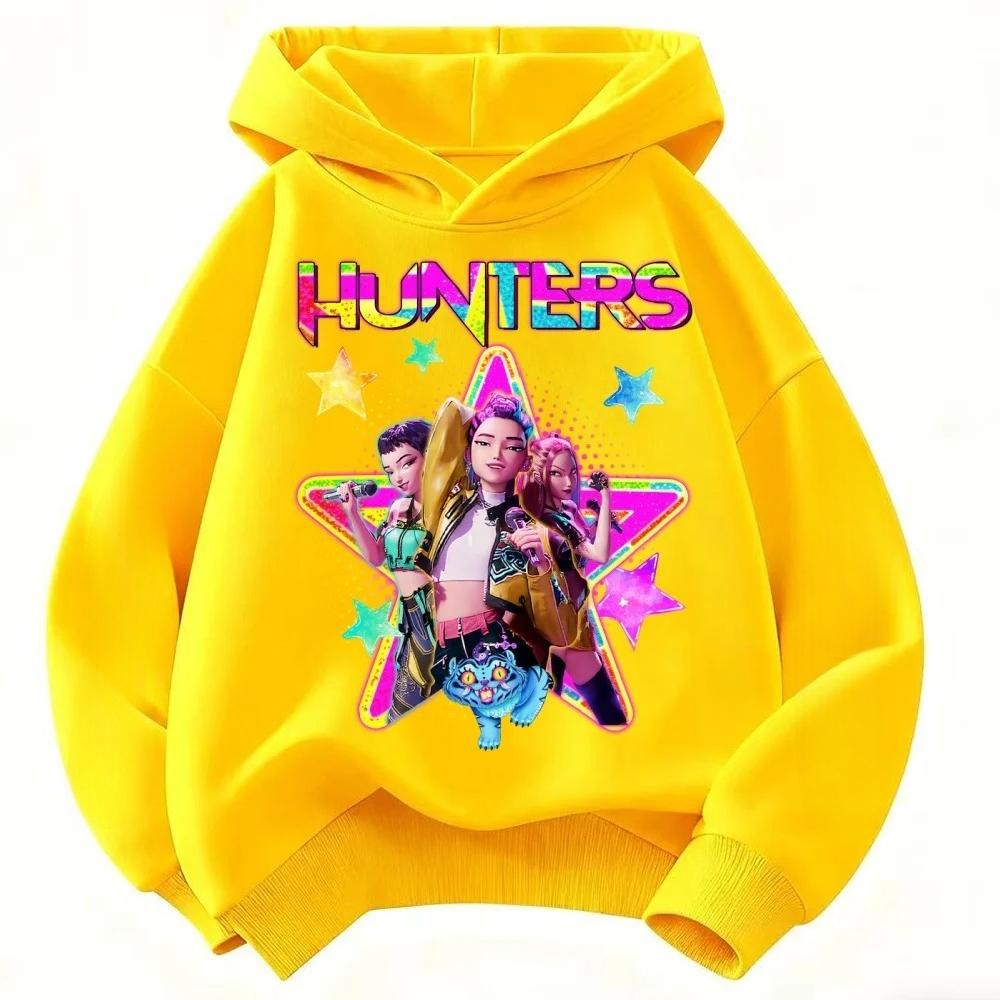 Hoodies & Sweatshirts (Kinder Unisex) Koreanischer KPop Dämonenjäger Kinderpullover Kinderkleidung Winter Warm Kinder Hoodie Sweatshirt