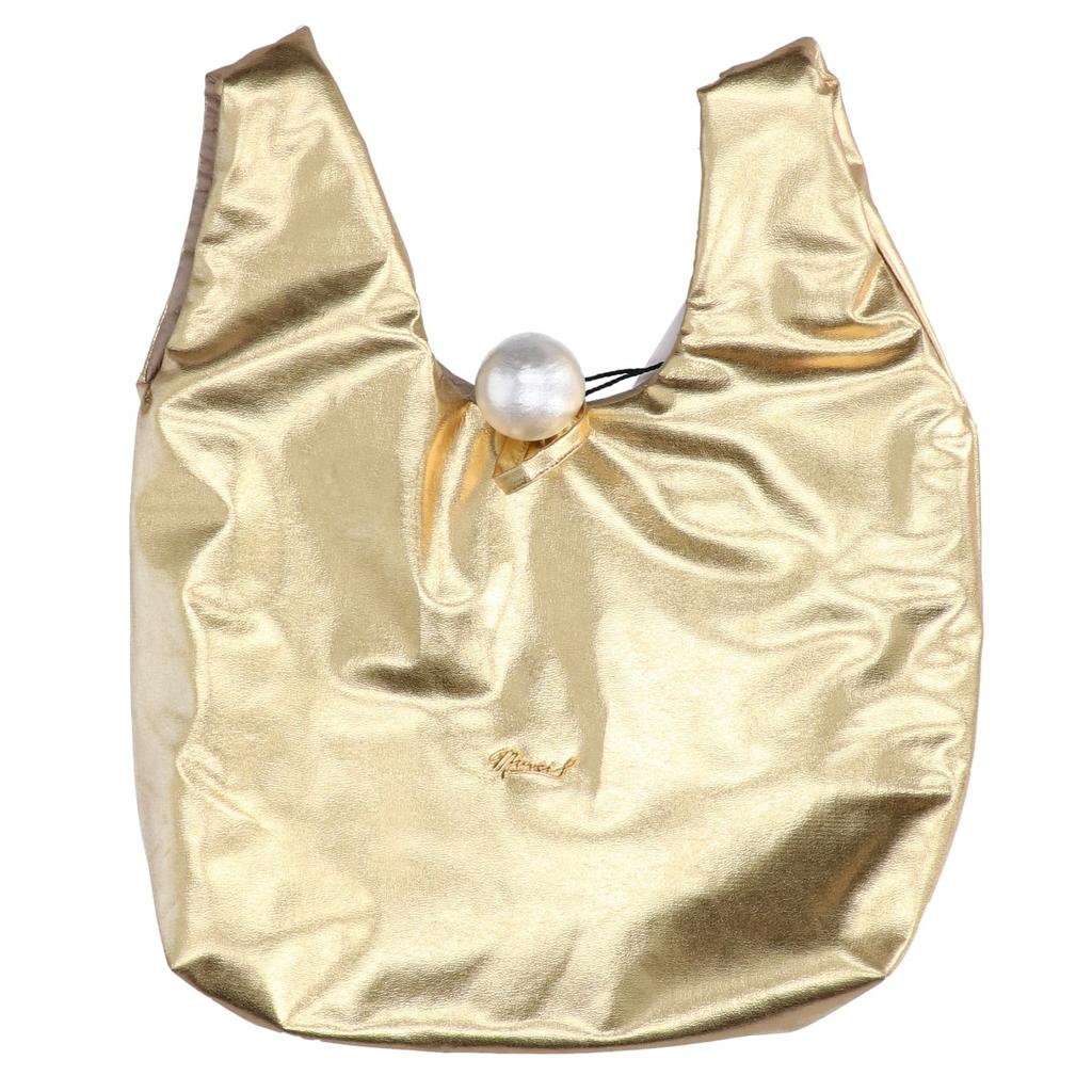 MUVEIL [Brand new, unused] MA242EBG001 Pearl Handbag goldUsed