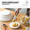 MEIJINJIA Steamer Paper, 20cm X 100 Sheets, Disposable Food-Grade Paper for Buns And Mantou, Non-Stick Household Steamer Liner Paper, Round Shape