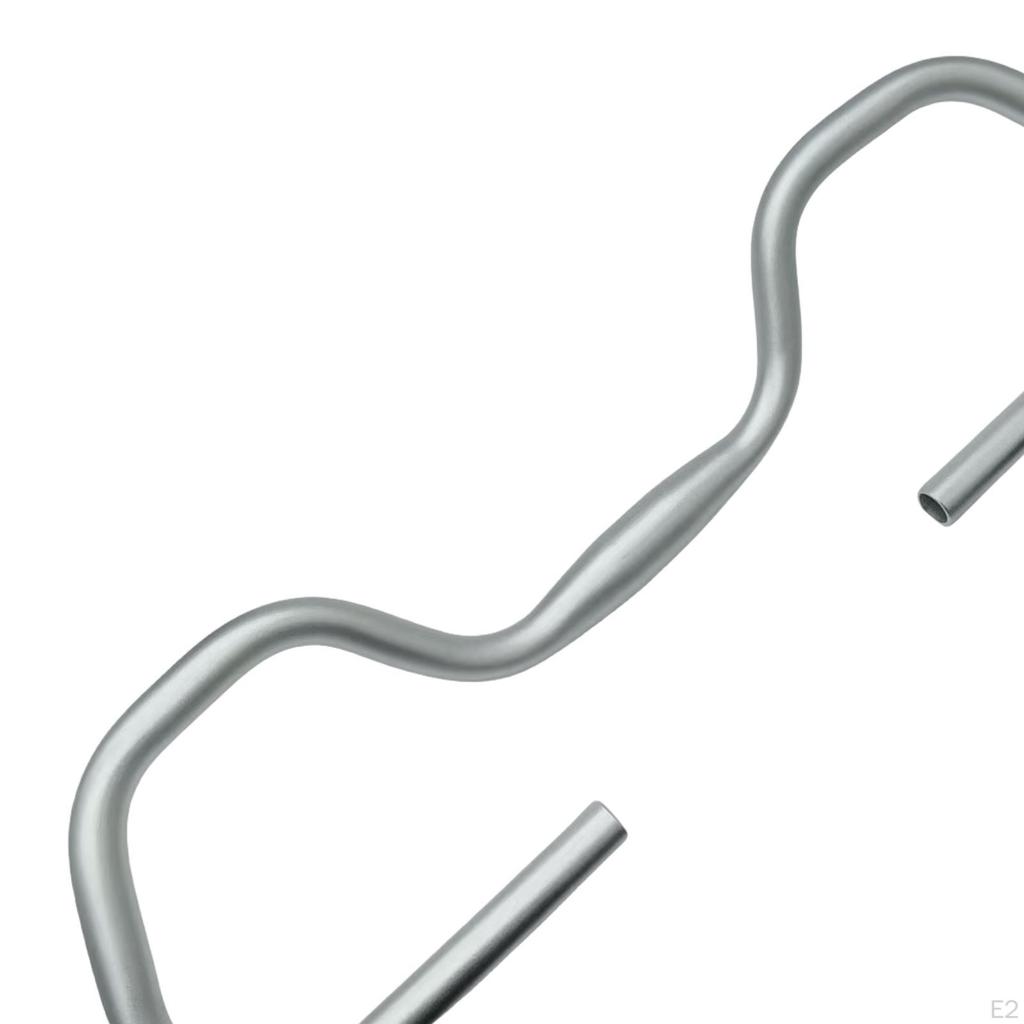 Aluminum Alloy Bike Butterfly Handlebar Accessory Comfortable Gripping Metal Replace Lightweight for