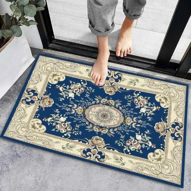 

Entrance Door Mat Home Decoration Bohemian Ethnic Carpet Modern Geometric Cartoon Print Non-slip Absorbent Bathroom Kitchen Rug 40X60CM