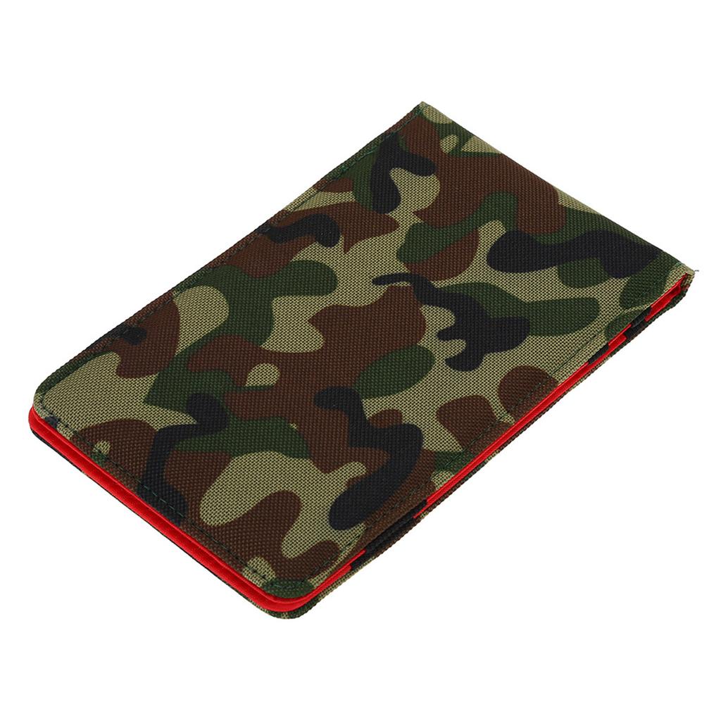 Camouflage Golf Score Counter Keeper Card Holder Gift Sports Accessories with Pencil (Green)
