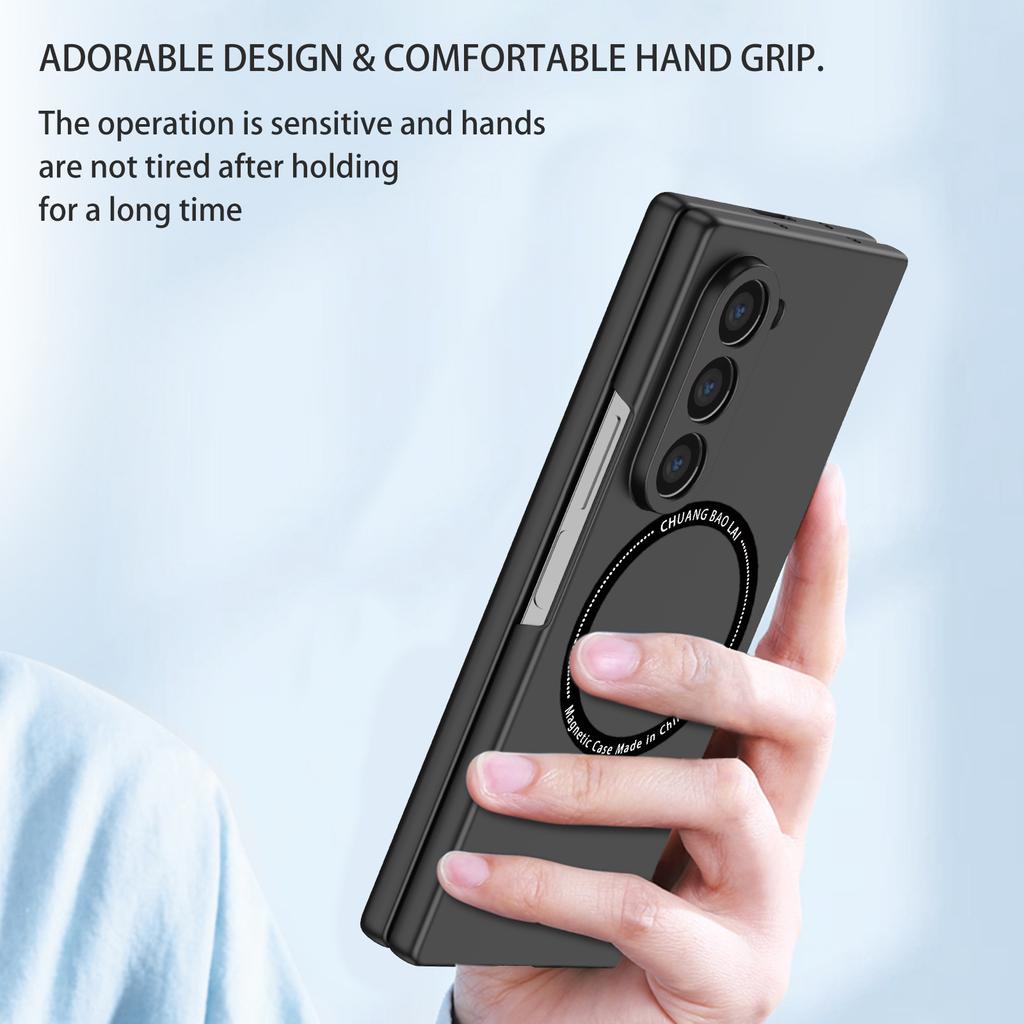 Anti-Dust Folding Cover Hard Plastic Case for Samsung Galaxy Z Fold7 5G Fold 7 Fold6 Fold 5 6 4 3 Fold4 Fold5 Fold3