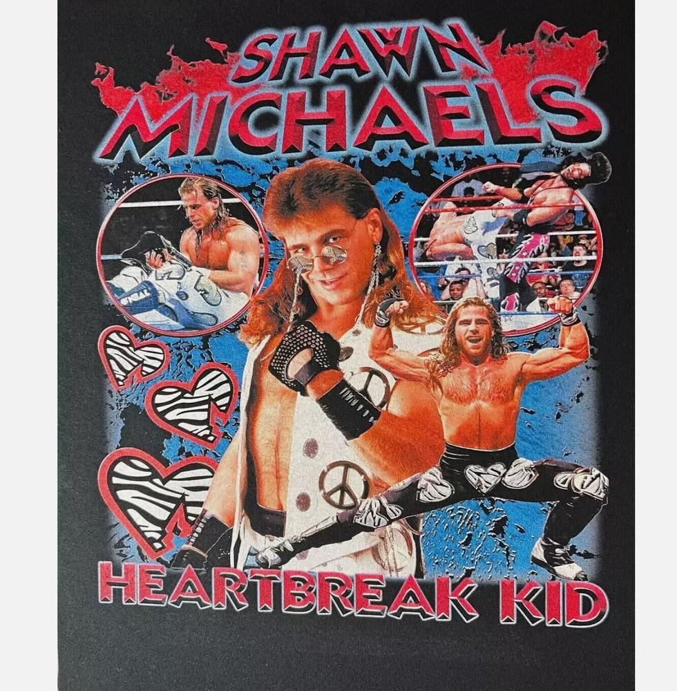 Shawn Michaels HEARTBREAK KID T-Shirt Clothing For Men