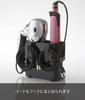 Yamazaki Jitsugyo Hair Dryer & Hair Iron Holder Black Approx. W16 X D8.5 X H14cm Beautes Dryer Holder Hair Iron Storage 7594