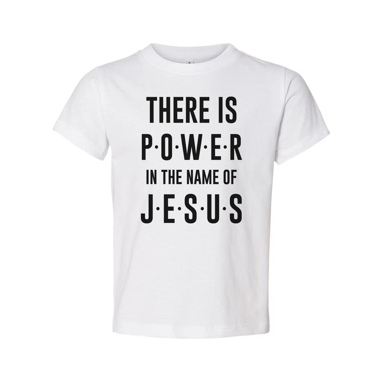 Christian Unisex T Shirt There Is Power In The Name Of Jesus Inspirational Tee A M