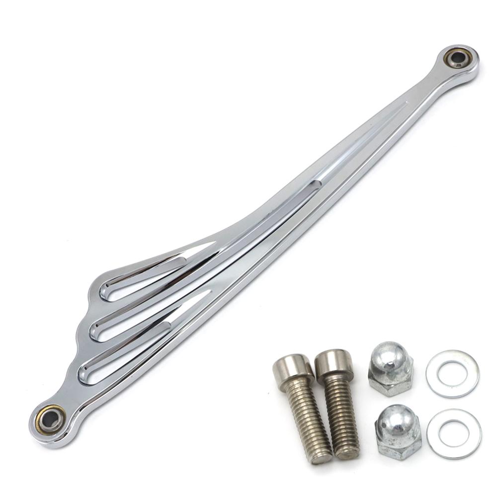 Black Chrome Wing CNC Gear Shift Lever Shift Linkage For Harley Touring Road King Softail Street Glide Trike 1984-15 2016 2017