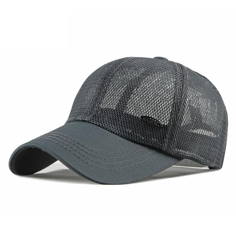Summer Breathable Mesh Baseball Hat Men's Outdoor Sports Golf  Fishing Hats Women's Sunscreen Hat Snapback Hat
