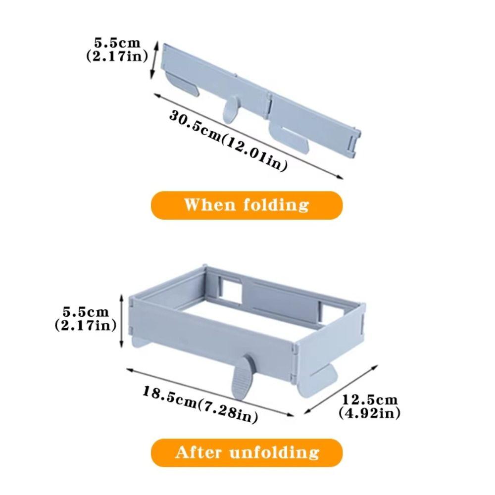 Hanging Trash Bag Holder Foldable Plastic Bag Rack New Folding Trash Can