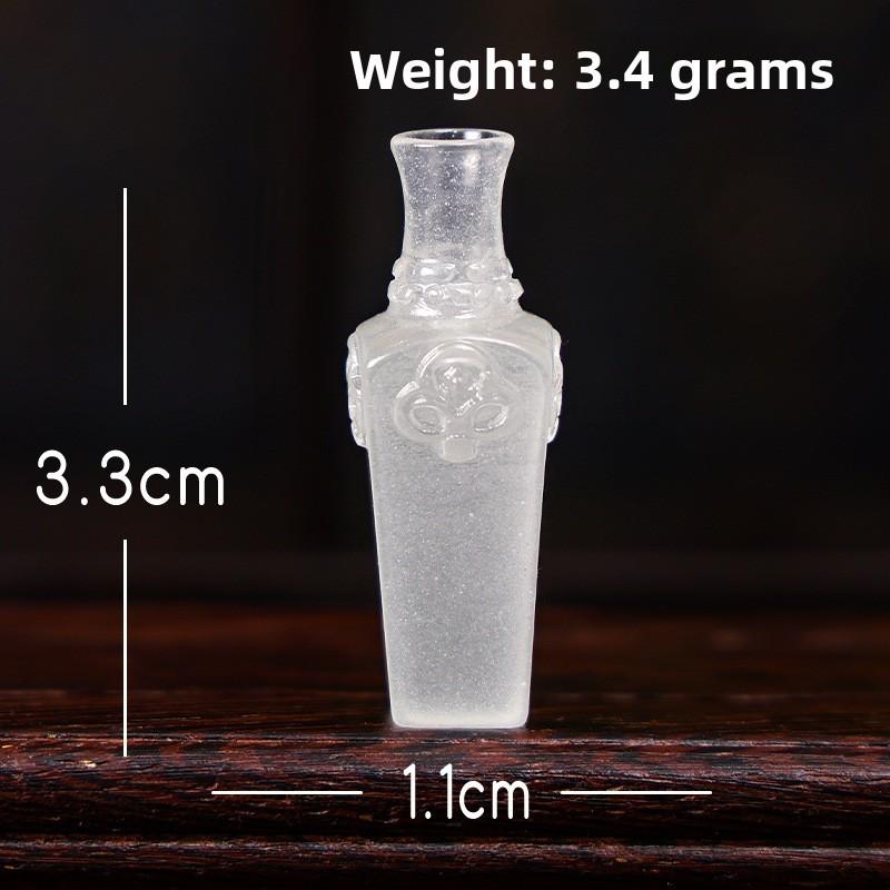 Resin Miniature Noctilucent Flower Vase For Home Decor Gift Ideas