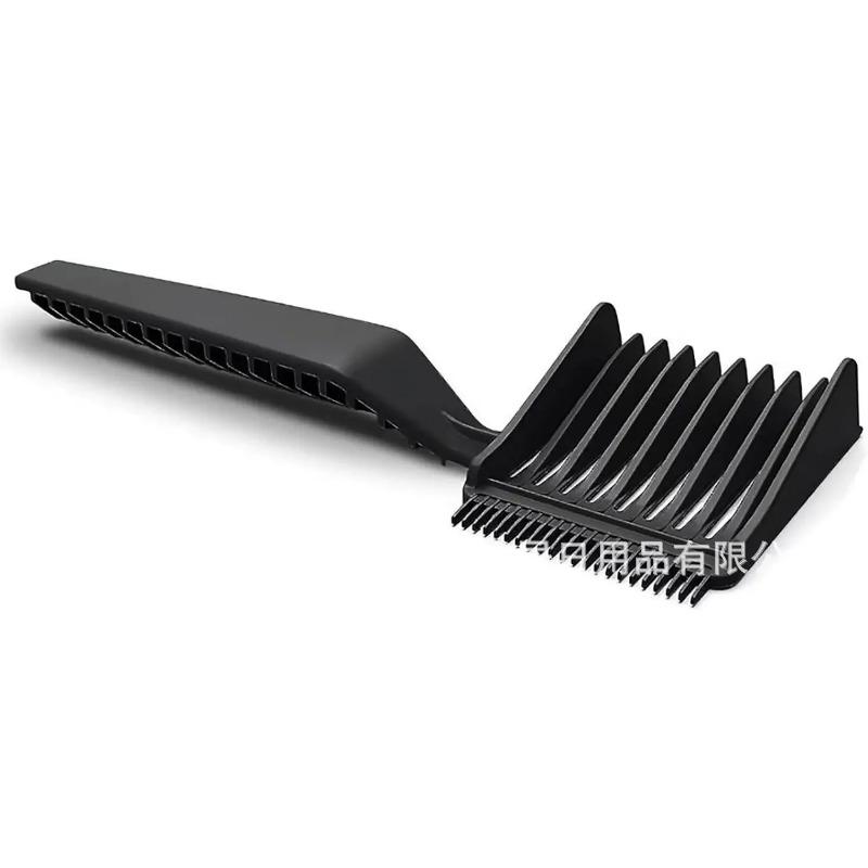 

Новые мужские машинки для стрижки волос Плоские расчески для волос Парикмахерские Антистатические машинки для стрижки Подрезка краев Стрижка и расчесывание чёрный