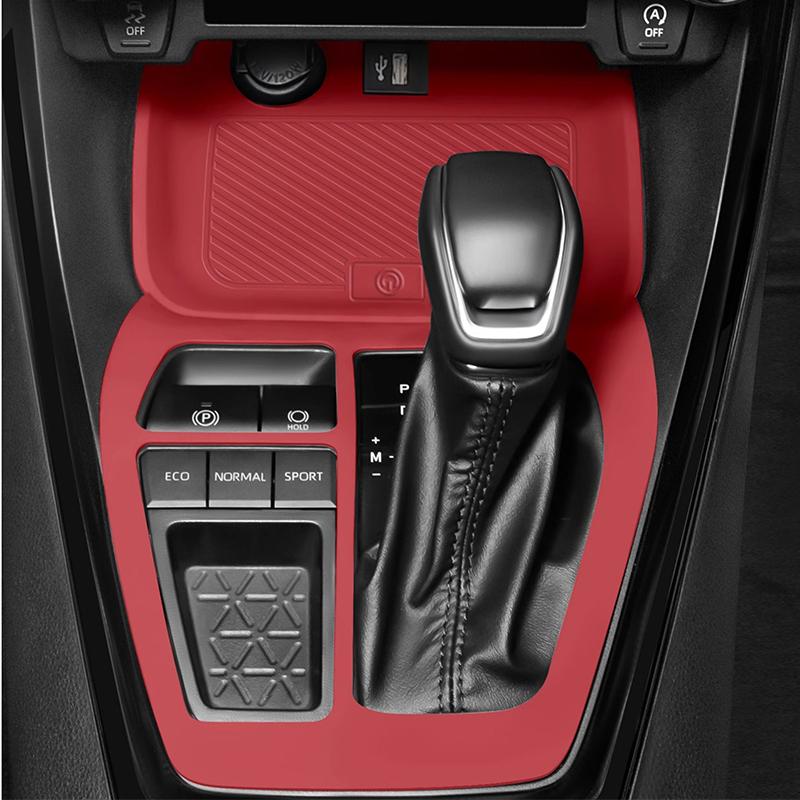 For Toyota RAV4 XA50    2024 Silicone protective pad for central control gear shift panel interior supplies