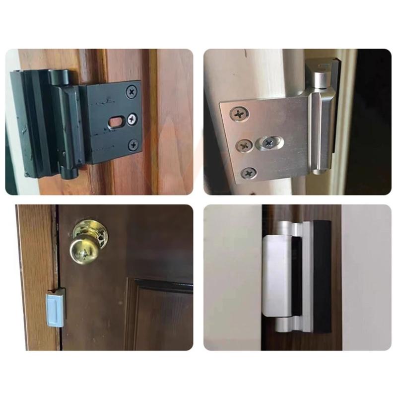 Enhances Safety Door Lock Set Heavy Duty Door Lock Child Safe Door Reinforcement Lock Upgrades for Inward Swing Door