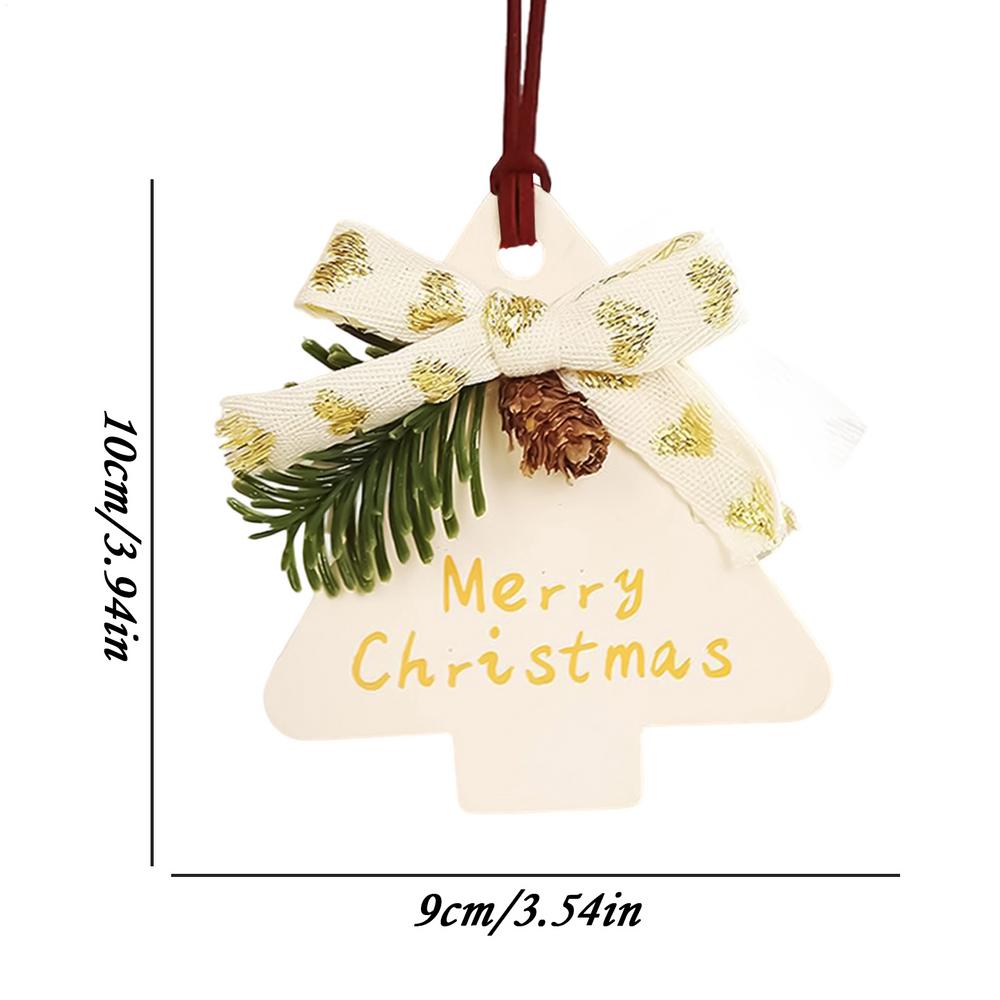 

Christmas Tree Decorations Pendant Holiday Decor Christmas Hangable Ornament For Indoor Wall Window Bedroom Living Room Office білий