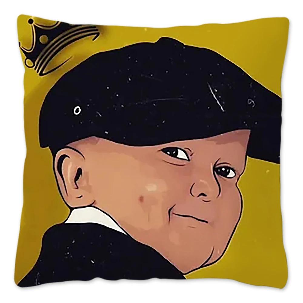 Hasbulla Hasbullah Meme Pillow Case Home Decoration Cushion Cover 45x45cm 40x40cm 50x50cm Throw Pillow Cover Housses De Coussin