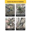 2025 Upgrade Manganese Steel Weeder Kit with Handles 4 Teeth Multifunctional Gardening Tool for Uprooting And Weeding