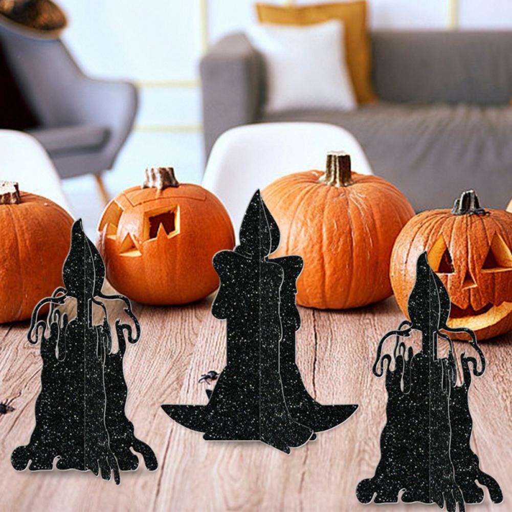 Desktop Decor Bundle Stylish Desktop Decorations Festive Halloween New Year Decorations Set for Home Party Atmosphere 6pcs
