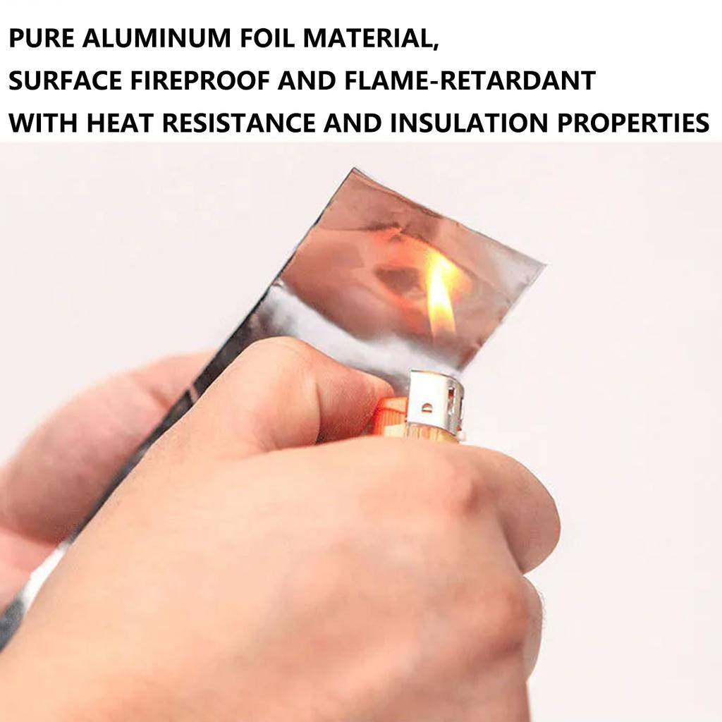 Anti-oil Tape, Water-resistant Sealant, Heat-resistant Fireproof Aluminum Foil Tape, Countertop, Sink, Edge Sealing Tape