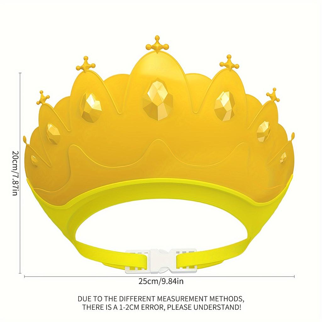 Bonnet de douche pour enfants avec protection auditive - Bonnet de bain imperméable et réglable pour plus de sécurité et de confort - Cadeau idéal pour Thanksgiving, Halloween et Pâques