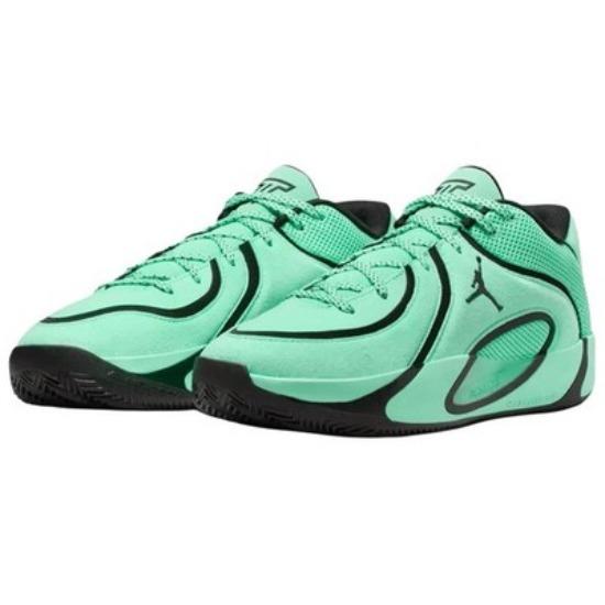 

Jordan Tatum 4 PF Green Glow HQ4613-300 Men s Size EU 40.5 темный салатный