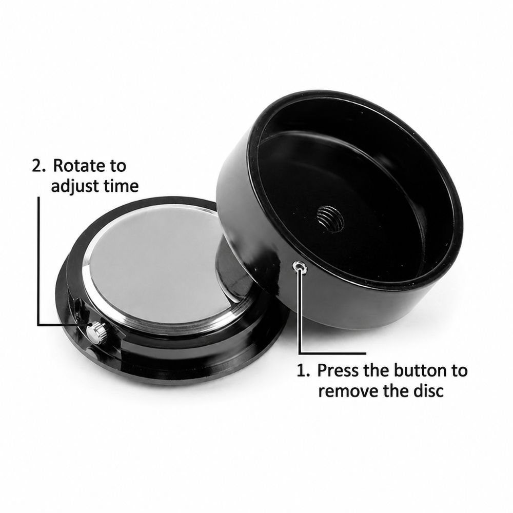 Aluminum Motorcycle Clock Rearview Mirror Mount Moto Clock Universal Bicycle Clock  Motorcycle