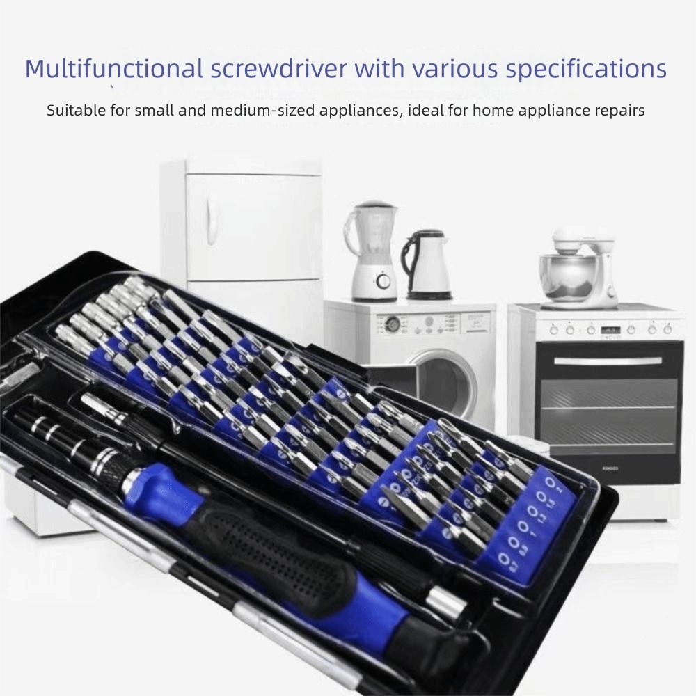 CR-V Material Magnetic Screwdriver 60-in-1 Screwdriver Bit Kit  Electronics Repair