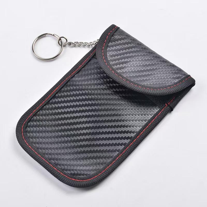 Car Key Signal Blocker Case Faraday Cage Fob Pouch Keyless RFID Blocking Bag  Car Accessories