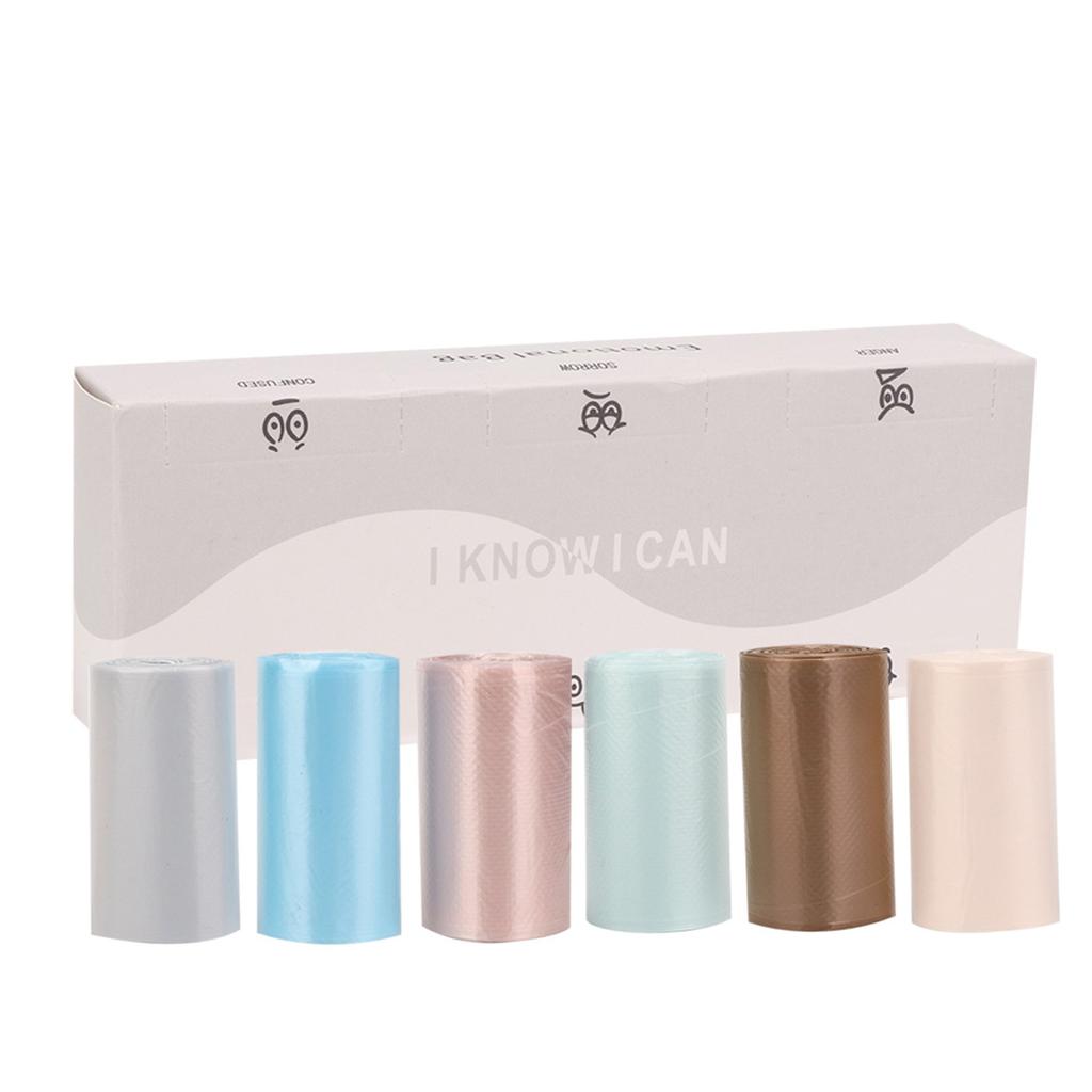 180pcs Mini Thick Disposable Garbage Bags for Desktop Trash Can Car Rubbish Bin